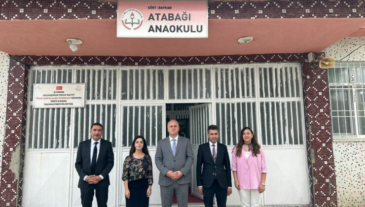 Siirt İl Milli Eğitim Müdürü Okul Ziyaretinde