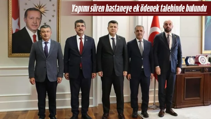 Sağlik Yatirimlari İçi̇n Destek İstedi̇ler