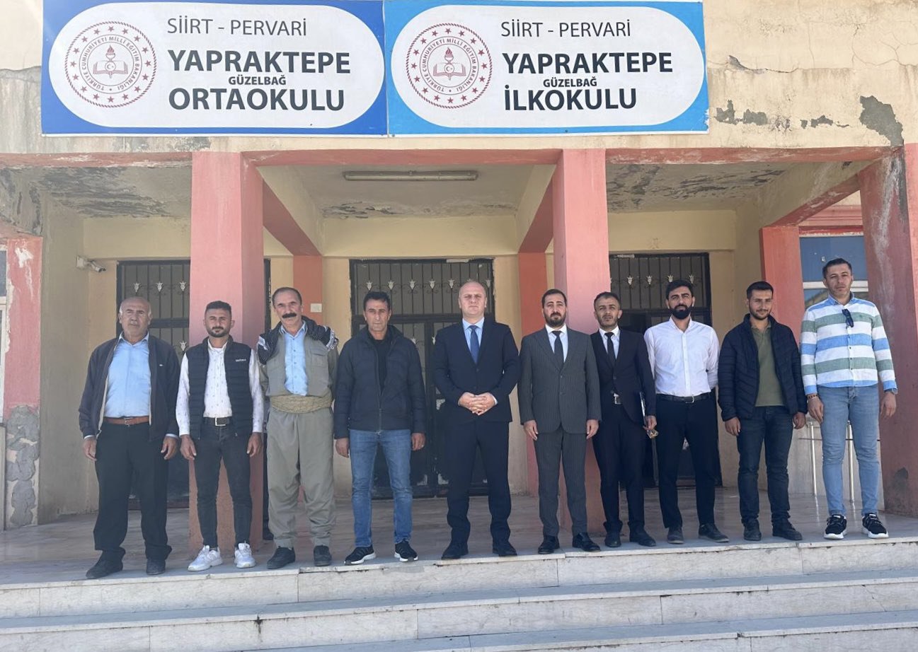 Siirt İl Milli Eğitim Müdürü Okul Ziyaretinde