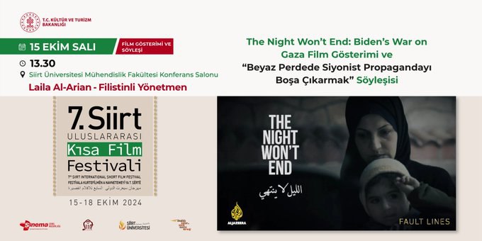 Siirt 7. Uluslararası Kısa Film Festivali Bugün Başlıyor