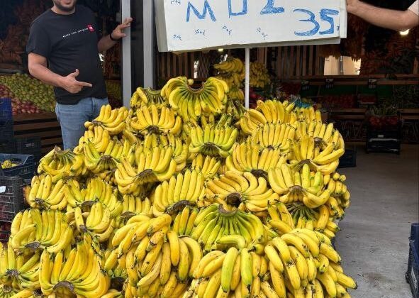 Siirt’Te Muz Fiyatı Dibi Gördü