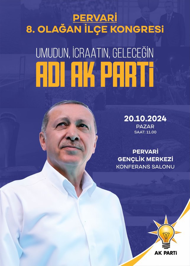 Siirt’te Ak Parti Kongresine Bir Davet Daha