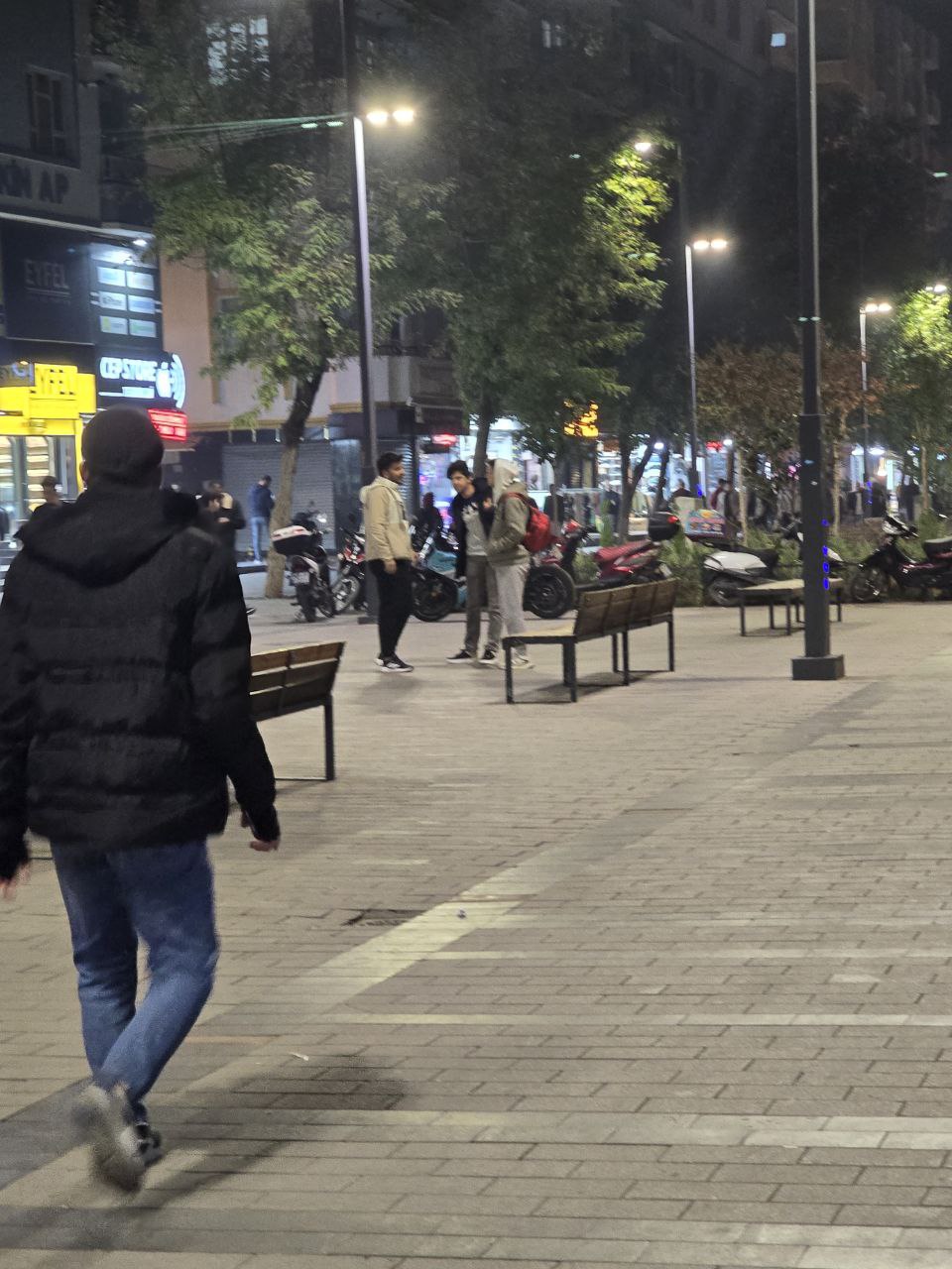 Güres Caddesi Soğuk Havaların Etkisinde