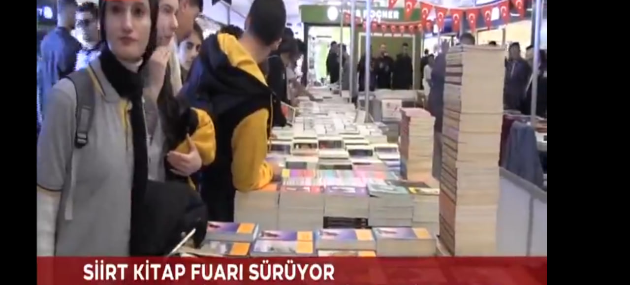 Siirt Kitap Fuarı Kitapseverleri Ağırlamaya Devam Ediyor