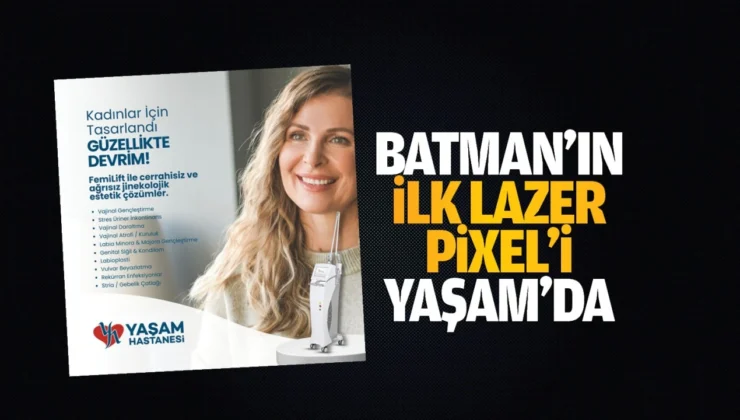 Batman’ın Ilk Lazer Pixel’i Yaşam’da….