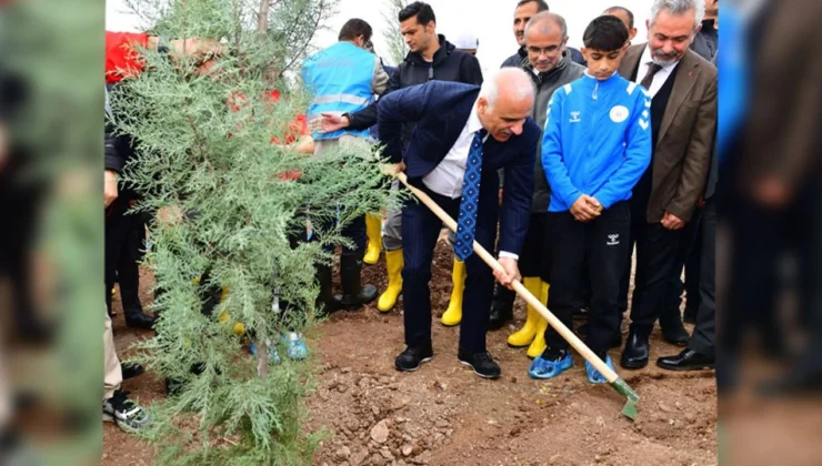 Diyarbakır’da Ağaçlandırma Seferberliği