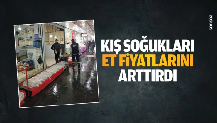 Kış Soğukları Et Fiyatlarını Arttırdı