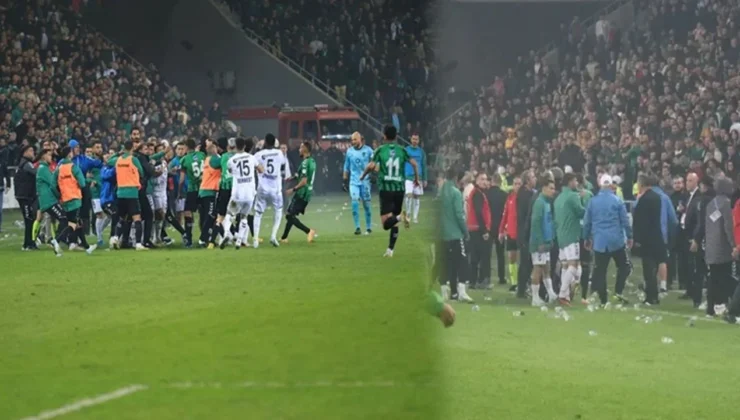 Kocaelispor- Sakaryaspor Maçında 6 Kişi Yaralandı