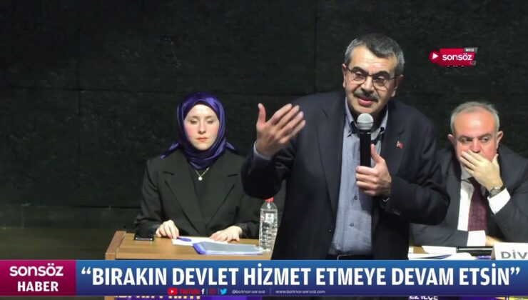 “Bırakın Devlet Hizmet Etmeye Devam Etsin”