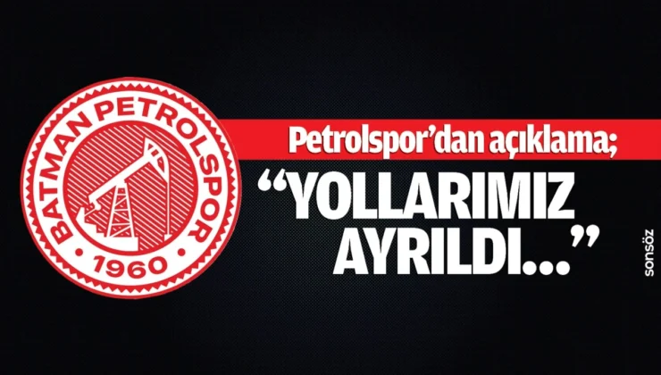 Petrolspor’dan Açıklama