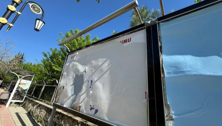 Yıpranmış Billboardlar Siirt’e Yakışmıyor