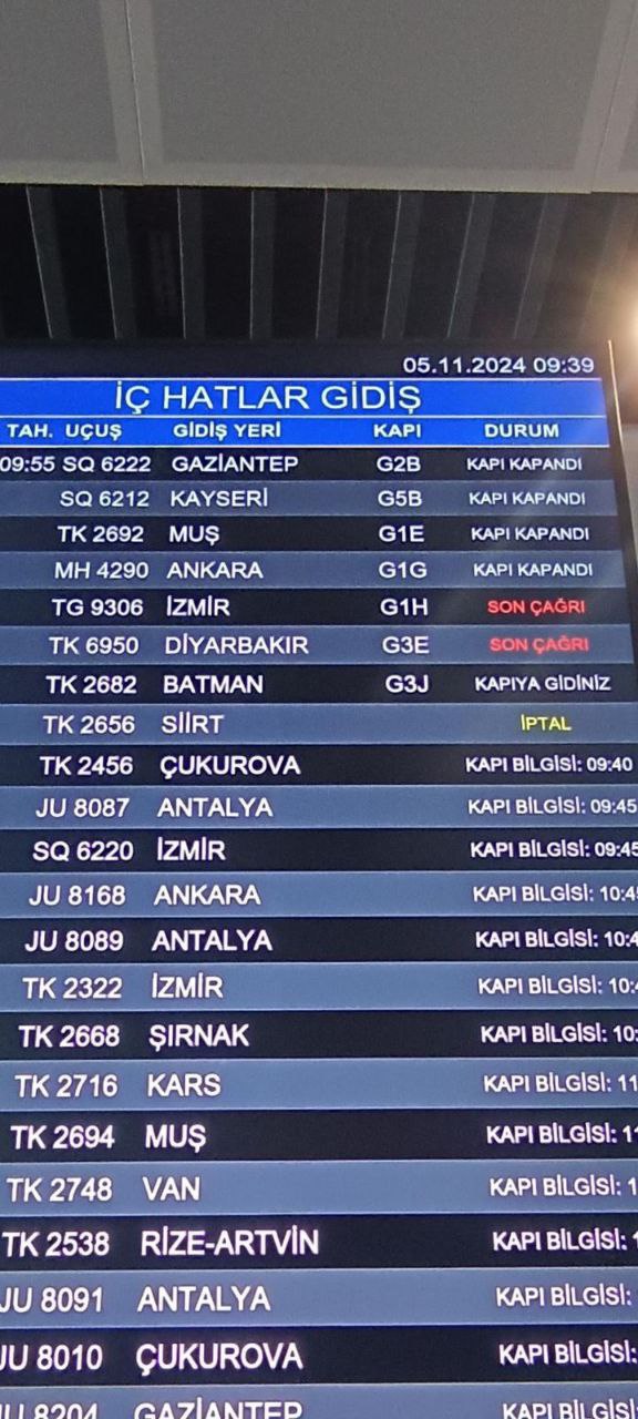 Siirt’e Bir Damla Yağmur Düştü Uçuşlar Batman’a Aktarıldı