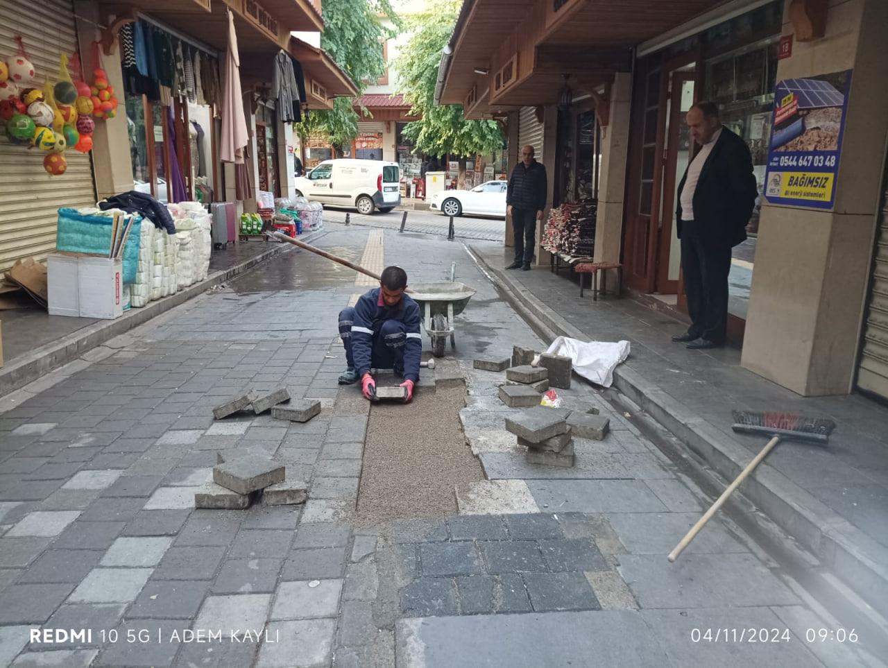 Siirt Belediyesi Parke Onarım Çalışmaları Devam Ediyor