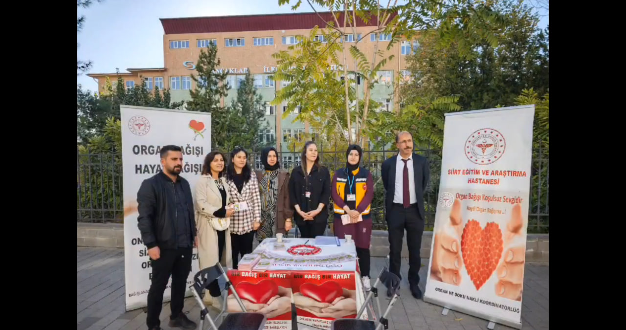 Siirt’te Organ Bağışının Önemi Anlatıldı