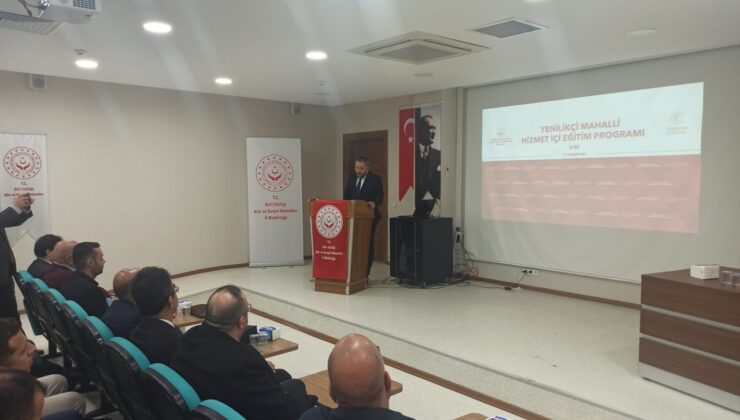 Siirt’te “Yenilikçi Mahalli Hizmet İçi Eğitim” Program Açılışı