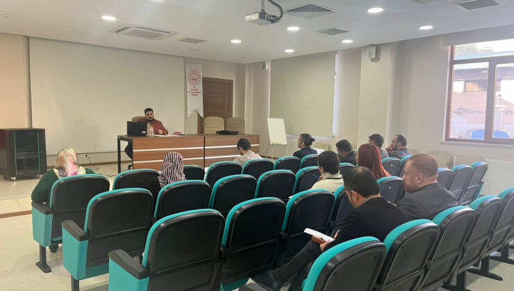 Siirt’te “Soruşturma Uslu Ve Esaslarına” Dair Eğitim Semineri