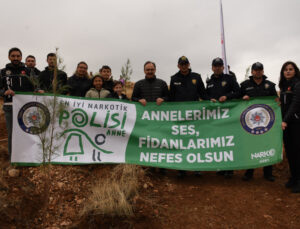 Siirt Emniyet Müdürlüğü Ağaç Dikim Etkinliğinde