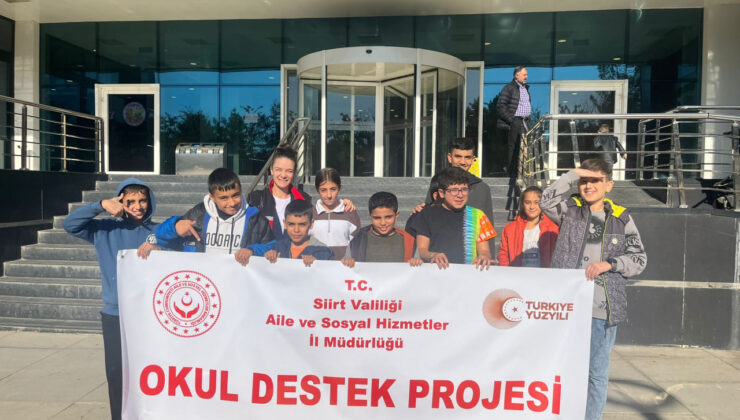 Siirt’te Çocuklar Ara Tatilin Gelişini Kutladı