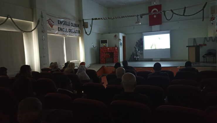 Siirt’te Engelli Bireyler İçin Film Gecesi Düzenlendi