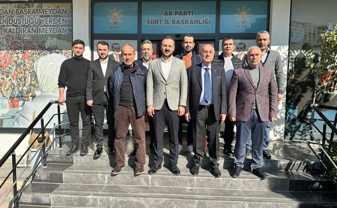 Ak Parti Siirt Milletvekili Helvacıoğlu’ndan Ziyaret