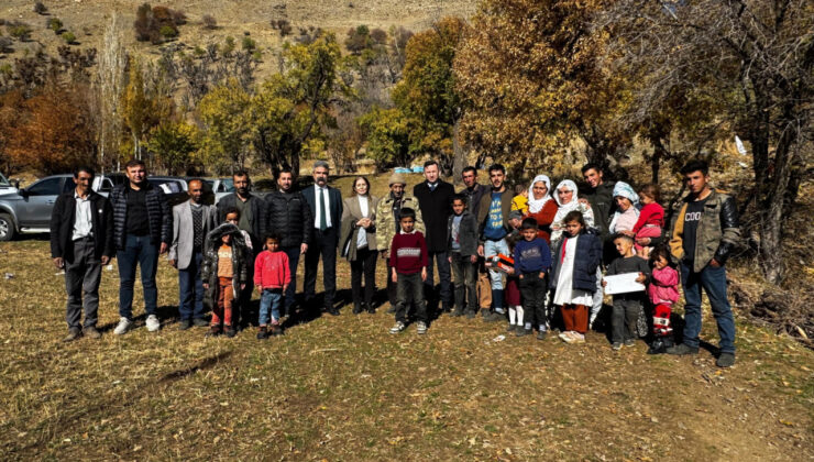 Siirt’in Pervari İlçesindeki Mezralarda Yer Tespit Çalışmaları