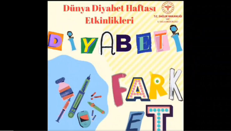 Siirt Genelinde “Diyabet Ve Esenlik” Temalı Etkinlikler Yapıldı