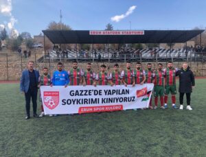 Siirt – Eruh Spor Kulübü Gazze’yi Unutmadı