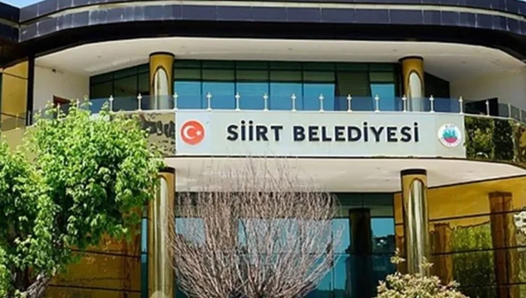 Siirt Belediyesinden Duyuru