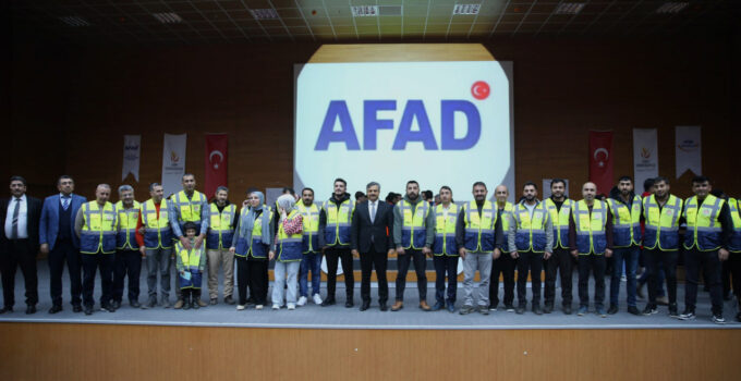 Siirt Üniversitesinde AFAD Gönüllü Buluşması Programı Düzenlendi