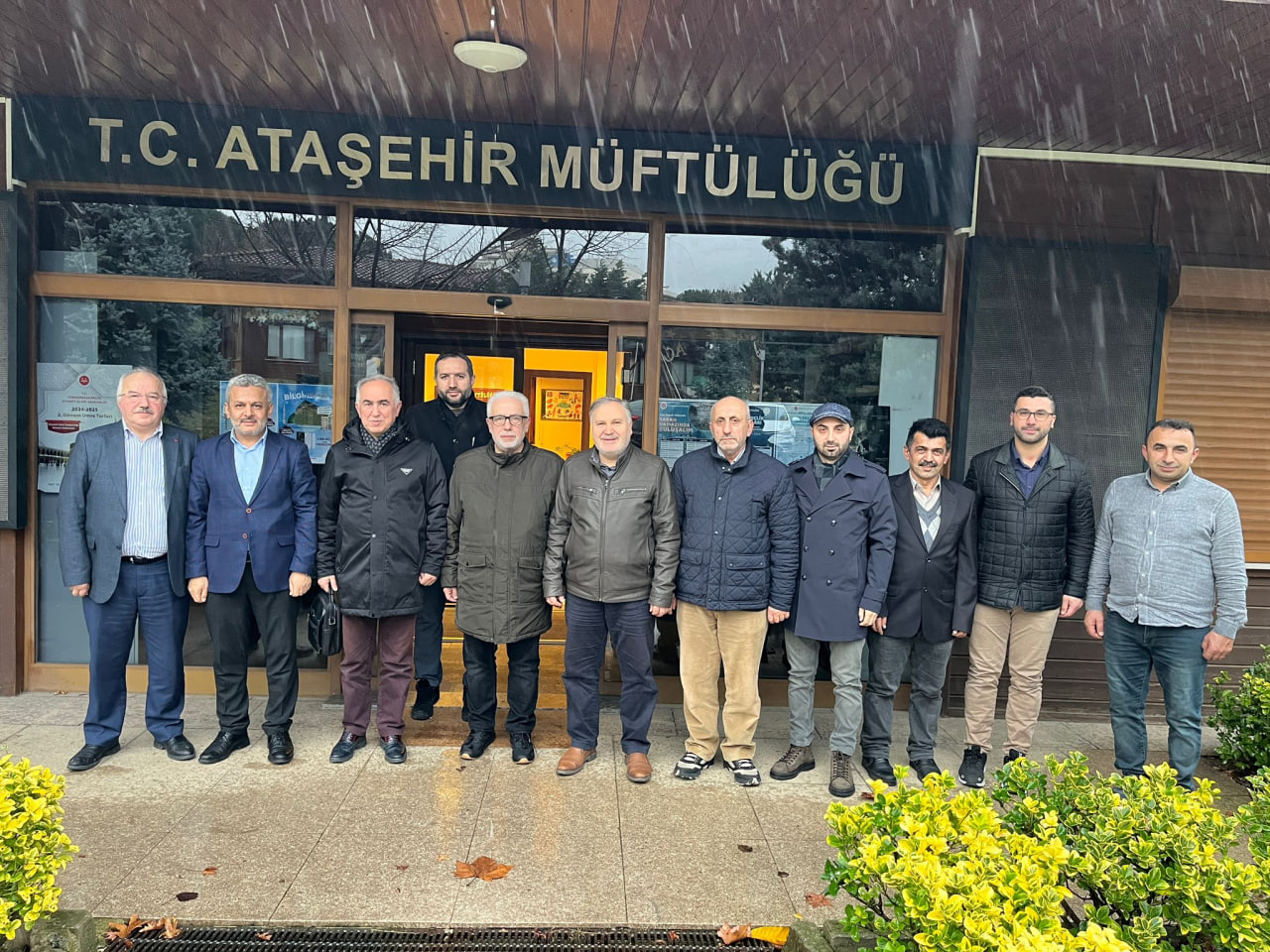 Siirt İl Müftüsünden Ataşehir Müftülüğüne Ziyaret