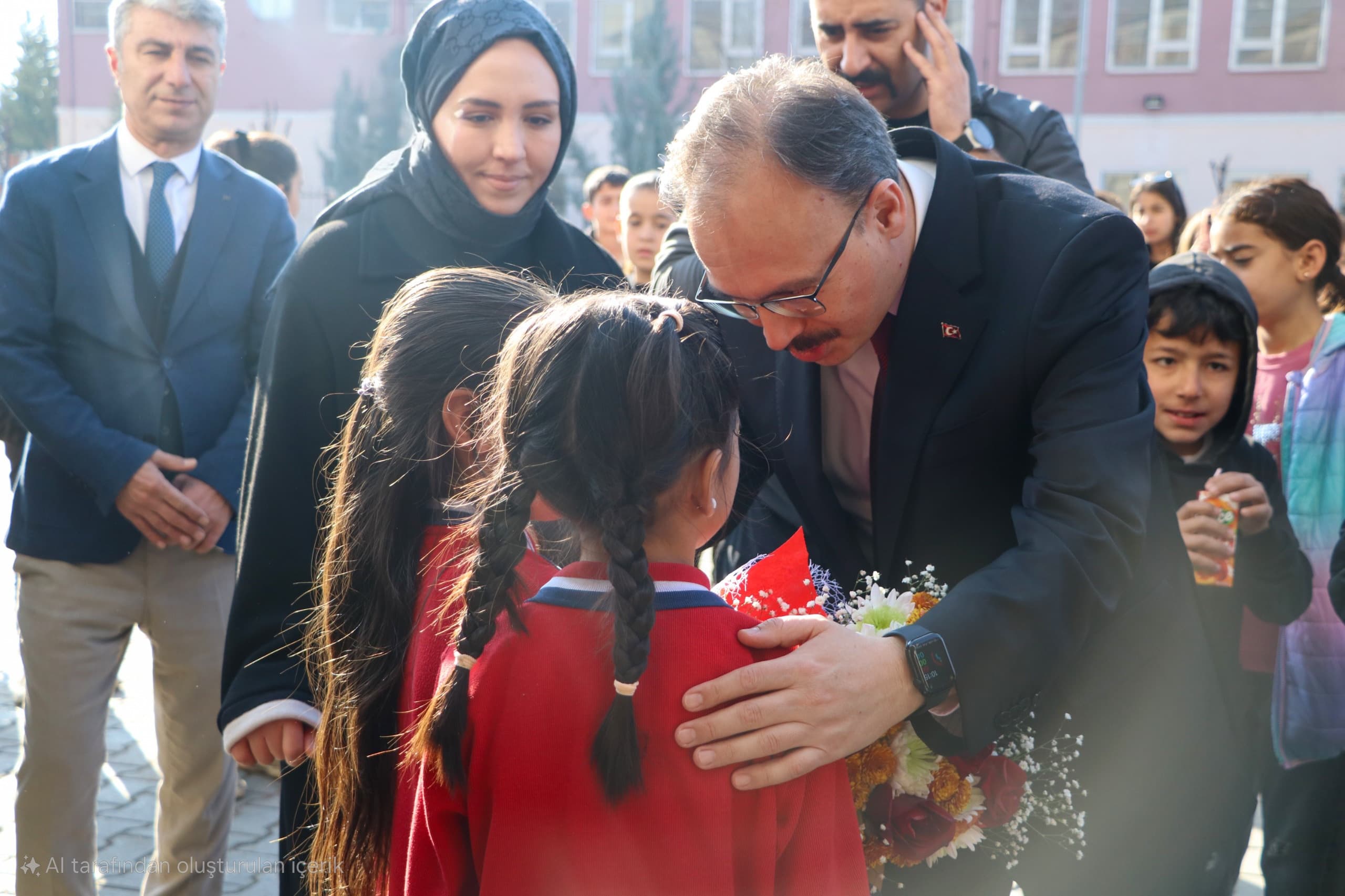 Siirt Valisi Kızılkaya Öğrencilerin Karne Heyecanına Ortak Oldu