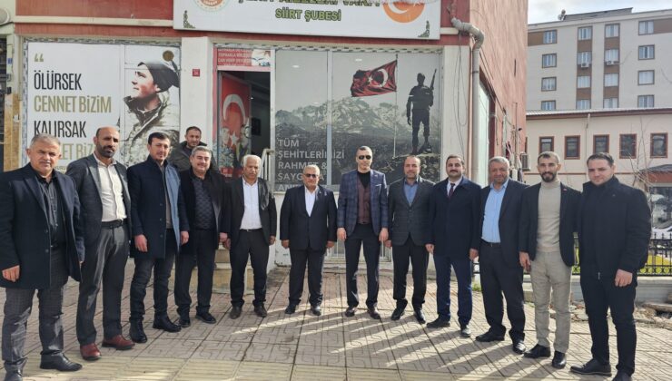 Siirt MHP İl Başkanı Tükenmez’den Anlamlı Ziyaret