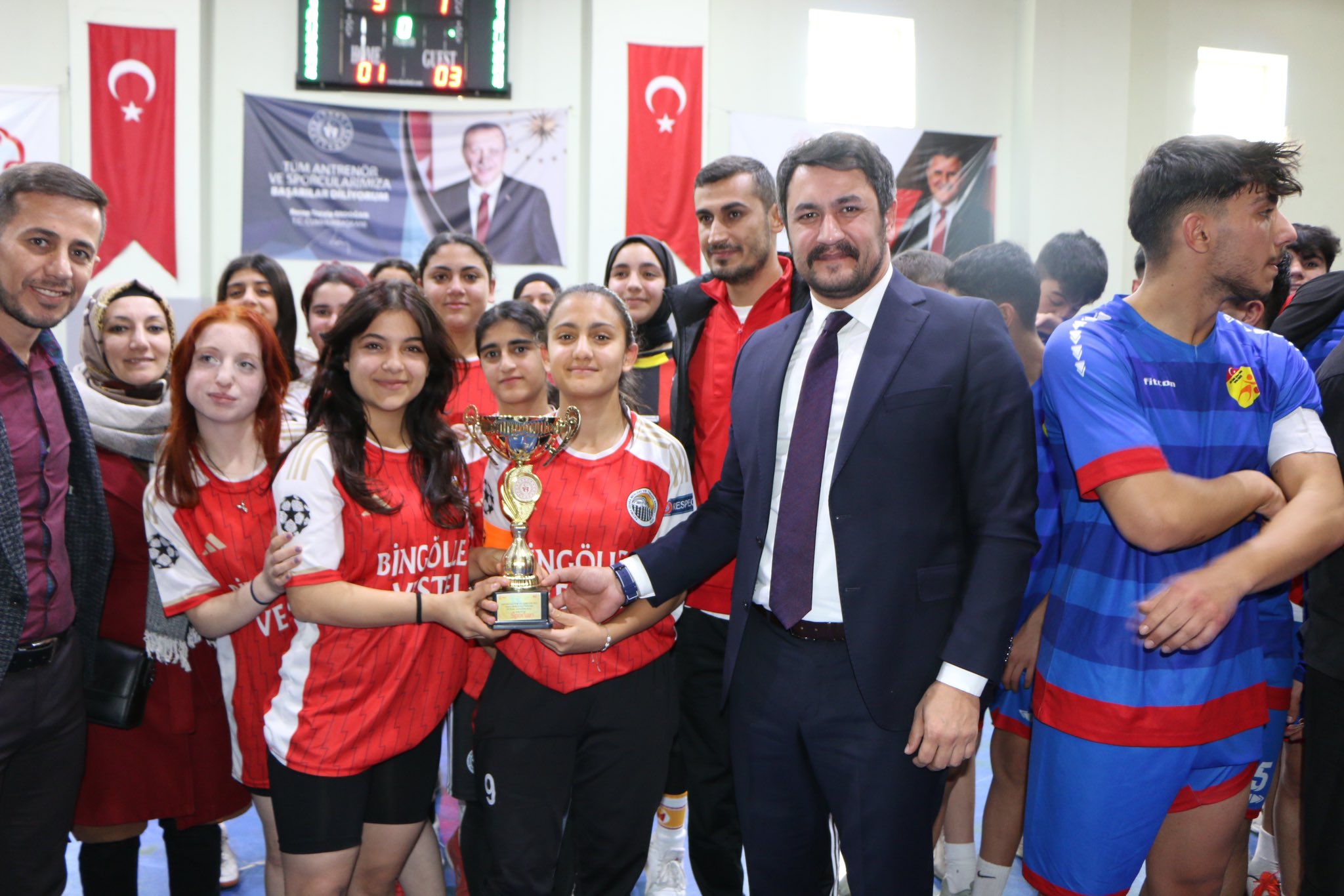 Siirt’te Futsal Müsabakaları Sona Erdi