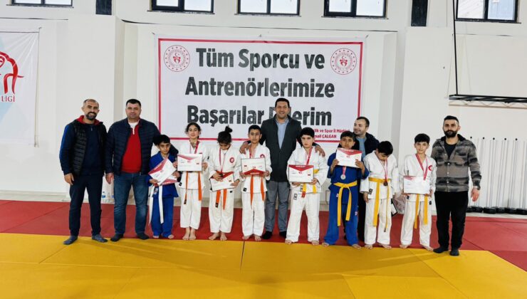 Siirt’te Minik Judocular Başarılarını Sergiledi