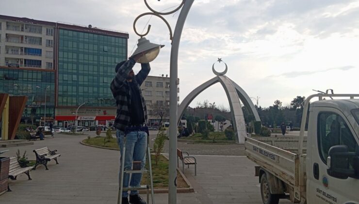 Siirt Belediyesi Şehir Merkezinde Bakım ve Onarım Çalışmalarını Sürdürüyor | Siirt Olay Haber